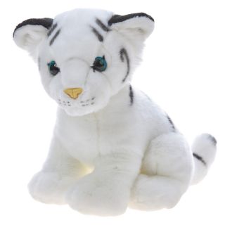 Obrázek z Tygr bílý sedící plyš 30cm  